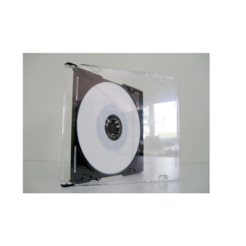 Pudełka CD x 1 na MINI płytki 8 cm czarne 25 szt